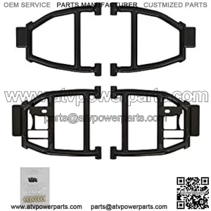 High Clearance Rear A Arms/Control Arm for Polaris Ranger Full Size XP 900 / Crew (2013-2019) - Black