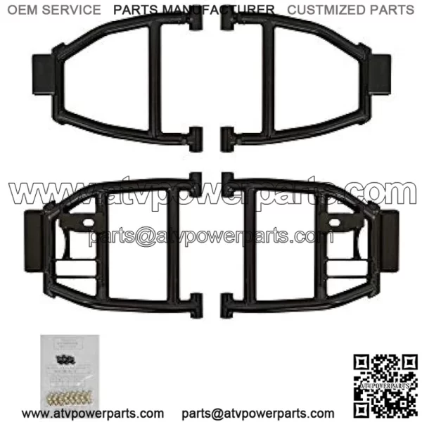 High Clearance Rear A Arms/Control Arm for Polaris Ranger Full Size XP 900 / Crew (2013-2019) - Black