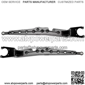 High Clearance Rear Trailing Arms Compatible with 2020+ Polaris RZR PRO XP/PRO XP 4 | Additional 1.5?? of Ground Clearance | Reinforced Shock and Sway Bar Mounts