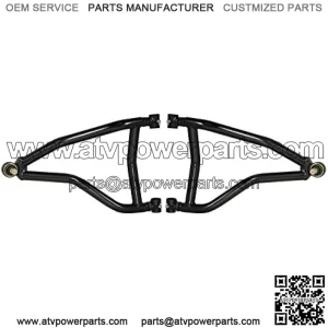 High Clearance Front A-Arms for Can-Am Maverick DPS/XMR/XRS/MAX/Turbo (See Fitment) - Black
