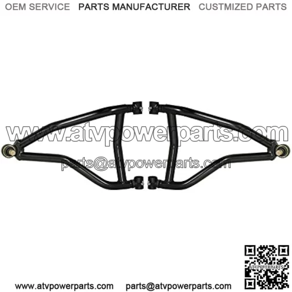 High Clearance Front A-Arms for Can-Am Maverick DPS/XMR/XRS/MAX/Turbo (See Fitment) - Black