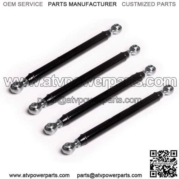 Heavy Duty Radius Arms for Honda Talon 1000X (2019+) - Black - Stronger Than OEM!