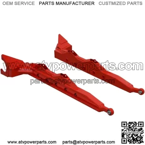 Heavy Duty Extended Rear Trailing Arms for Polaris RZR XP 1000 / XP 4 1000 (2014-2023) - Black