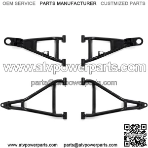 UTV High Clearance 1.5" Forward Offset A-Arms for 2020+ Kawasaki Teryx KRX 1000 | Fit up to 34" Tires | Heavy Duty 1.25" Steel Tubing | Adjustable Pivot Blocks | UV-Resistant Powder Coat