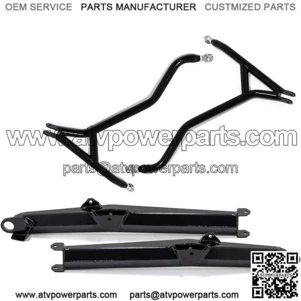 High Clearance Rear Trailing Arms and Rear Upper A-Arms Compatible with Honda Talon 1000R (2019+) - 1.5" of Clearance