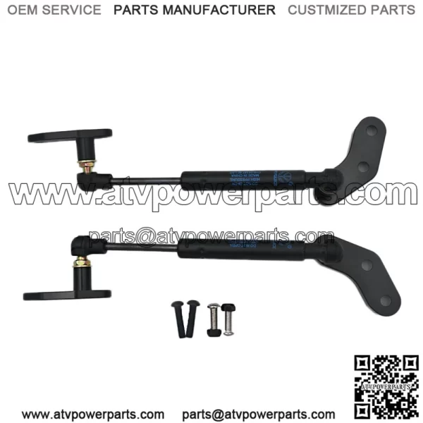 Black Aluminum UTV Door Opening Rod Kit Strut For Can-Am Maverick X3 2017-2020