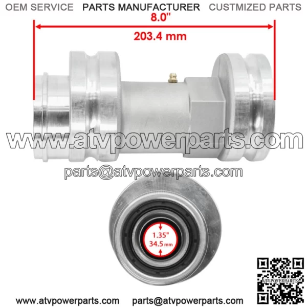 Rear Axle Bearing Housing Carrier Hub for Polaris Scrambler 500 4X4 2X4 98-2004 (For: Polaris) - Image 2