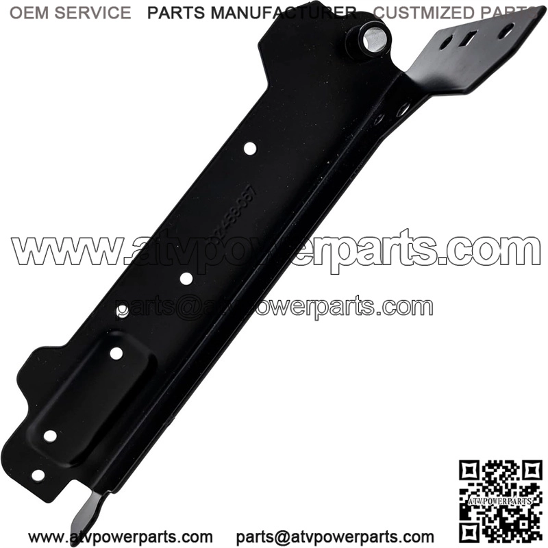 Polaris Ranger Tailgate Support Weld, Right, Black,  OEM Part 1021458-067, Qty 1