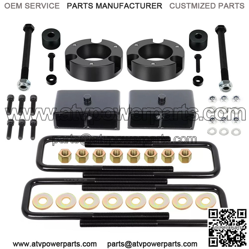 05-23 Tacoma 2.5" front + 2" rear block