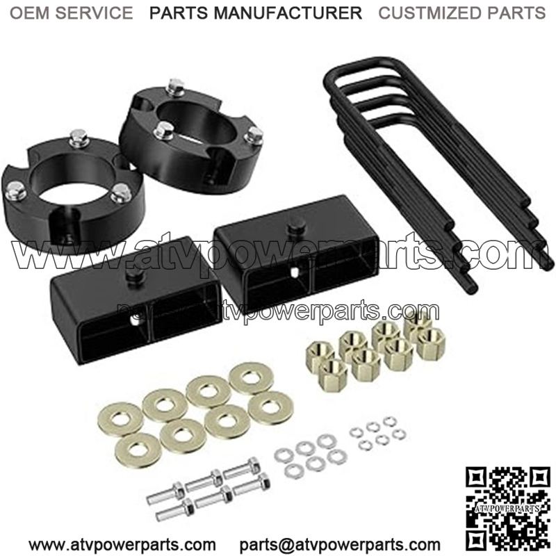 05-23 Tacoma 3" front + 2" rear block