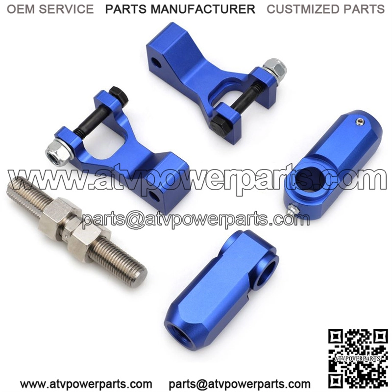 Yamaha RAPTOR chassis lowering kit #blue