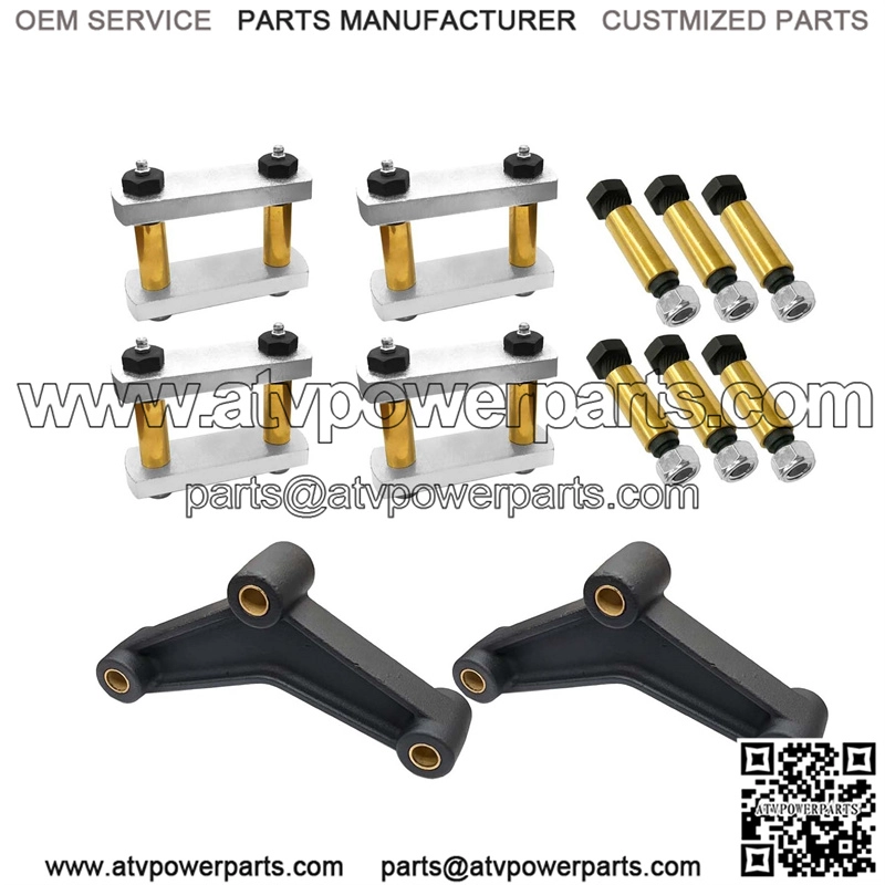 Heavy duty shackle set 3.125 inches