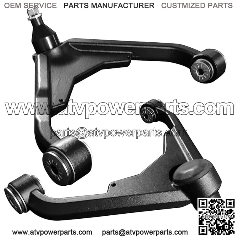 Front Upper Control Arms for 2-4" Lift For 2000-2010 Che-vr-ol-et Silverado 2500HD 3500HD 4WD ??2000-2010 GM Sierra 2500HD 3500HD 4WD??2003-2009 Hu-mm-er H2