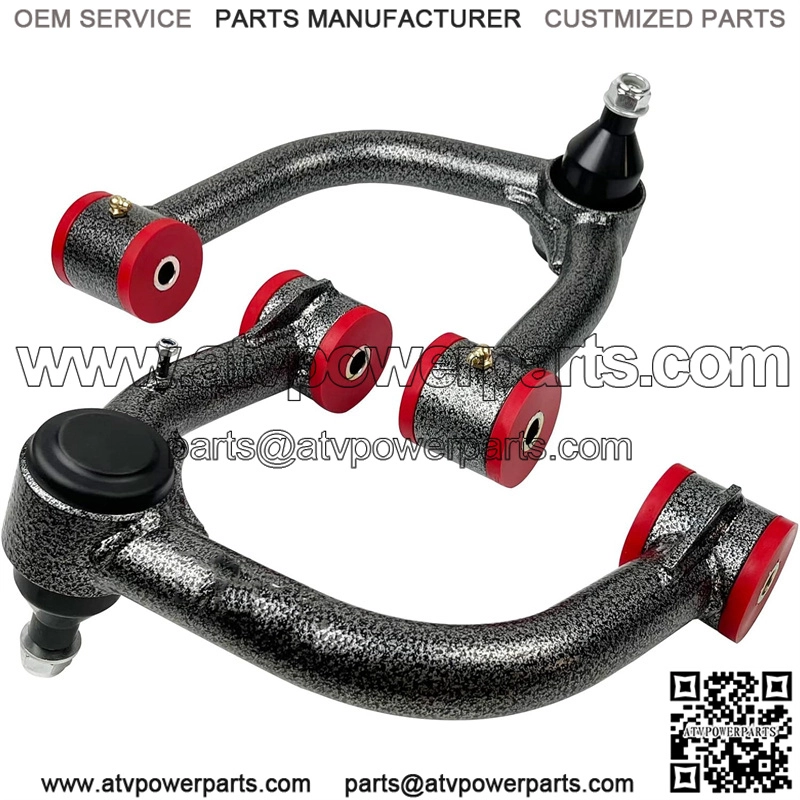 Front Upper Control Arms for 2005-2022 Toyota Tacoma with Ball Joint, 2-4'' Lift Suspension Kit Adjustable Replacement OEM Factory Suspension Arms,FUCA-05TA-24F