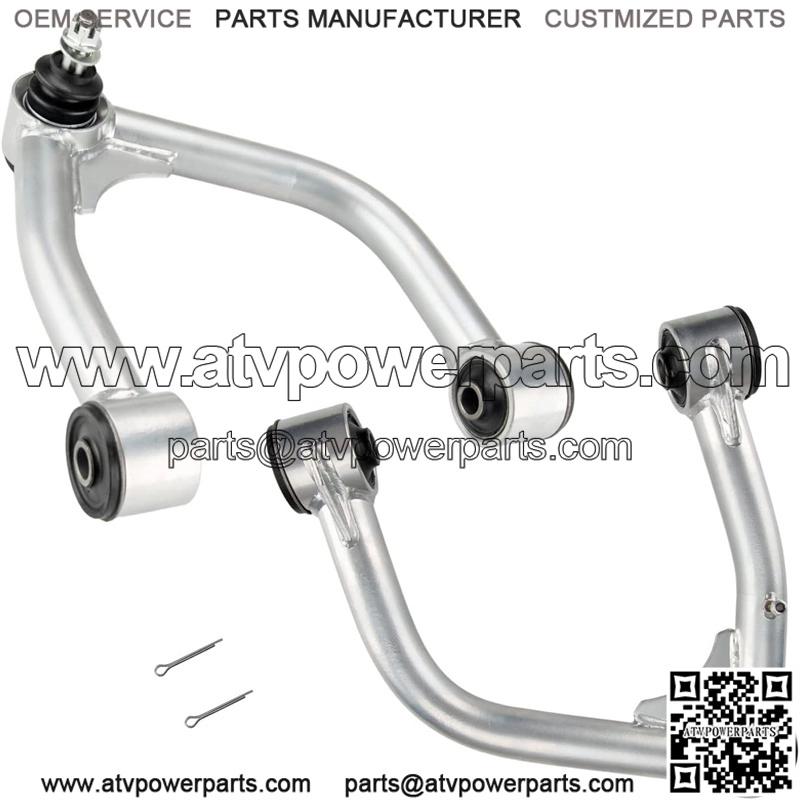 Front Upper Direct Control Arm Compatible With Tundra 2007-2018, Suspension 2-4" Leveling Kit Suspension Control Arm Ball Jionts Assembly