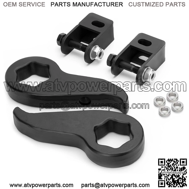 1-3" Torsion Keys with Shock Extenders for 2011-2019 Silverado GMC Sierra 2500HD 3500HD, Adjustable 1 to 3 Inch Heavy Duty Solid Leveling Lift Kits