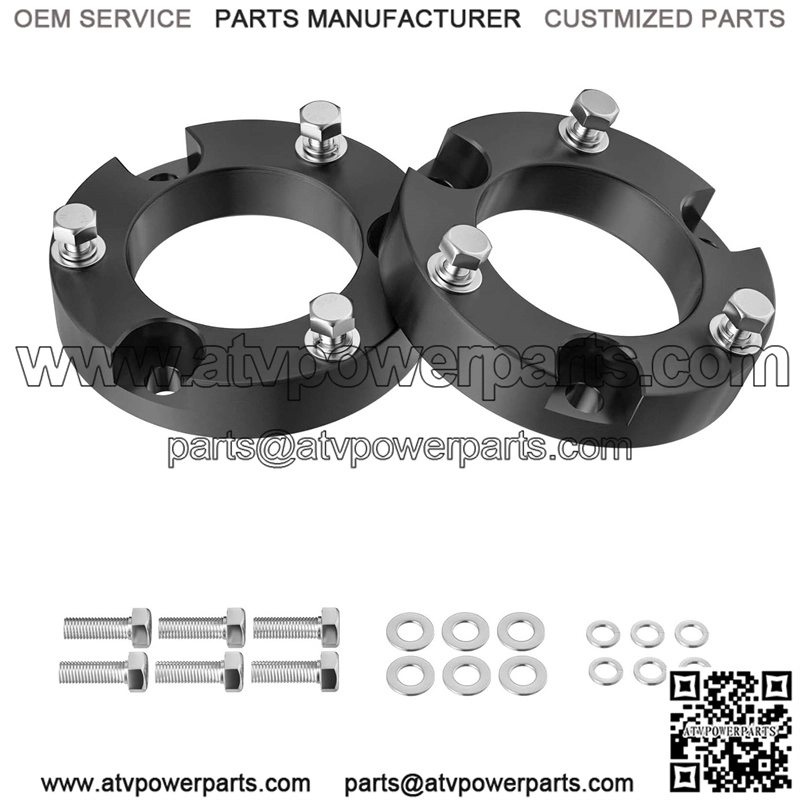 2 inch Leveling Lift Kit Compatible with 2005-2023 Tacoma 2003-2023 4Runner, Leveling Lift Kit Fit for 2005-2023 Tacoma/2003-2023 4Runner Front Strut Spacers Raise the Front of your Pickup by 2"
