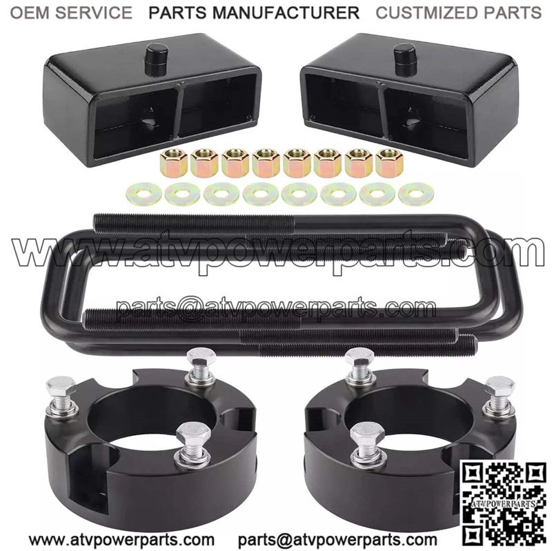Leveling Lift Kits for 2005-2023 Tacoma 2WD 4WD, 3'' Front Struct Spacers + 2''