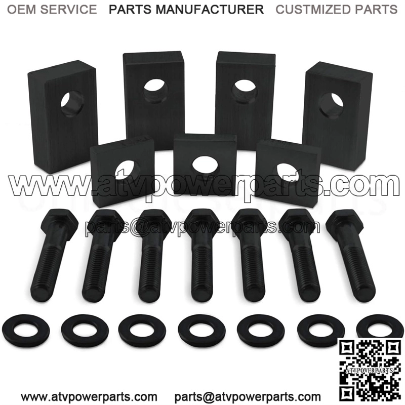 Rear Seat Recline Kit Compatible with Jeep Wrangler JKU/JL 2007-2020+ (Black Aluminum)