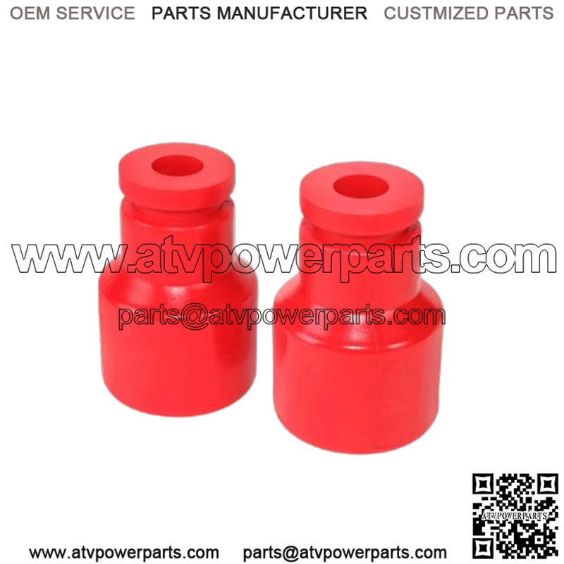 2.5"-4" Front Extended Shock Bump Stop Blocks Kit for 07-18 Jeep Wrangler JK