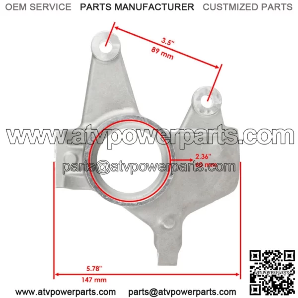 Front Knuckle kit for Can-Am Outlander 500 650 800R 850 2013-2024 Left Right - Image 4