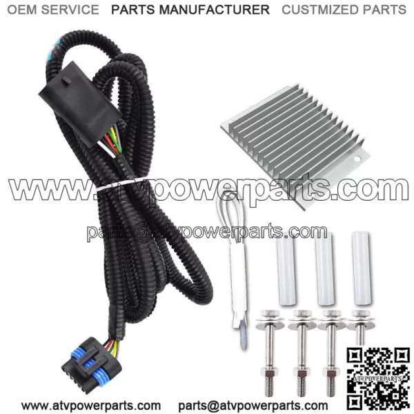 For Chevy GMC Fuel Pump Driver Module PMD Relocation Kit Set 6.5L Diesel 904-104 - Image 3