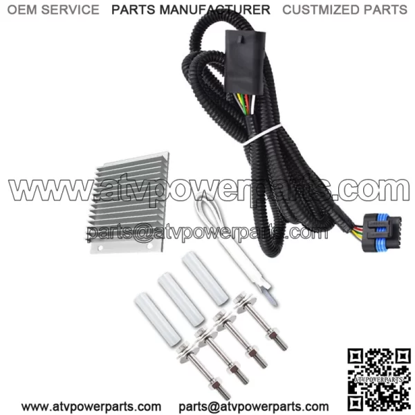 For Chevy GMC Fuel Pump Driver Module PMD Relocation Kit Set 6.5L Diesel 904-104 - Image 4