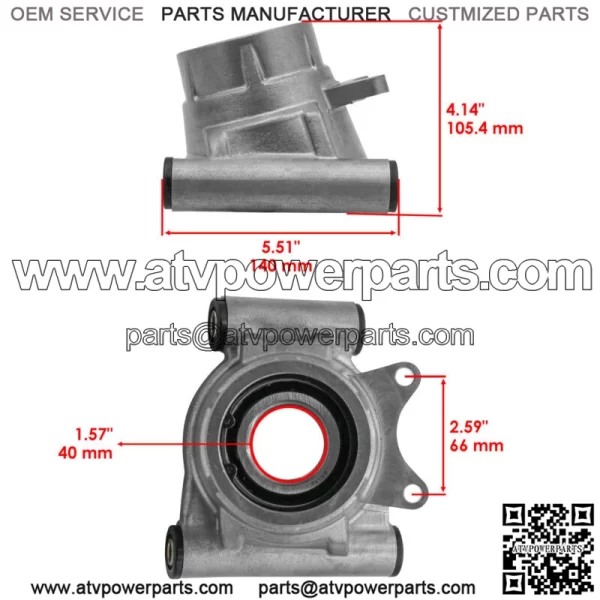 Rear Knuckles For Polaris Ranger 570 2015-2021 5138502 5137677 5138501 5137676 - Image 2