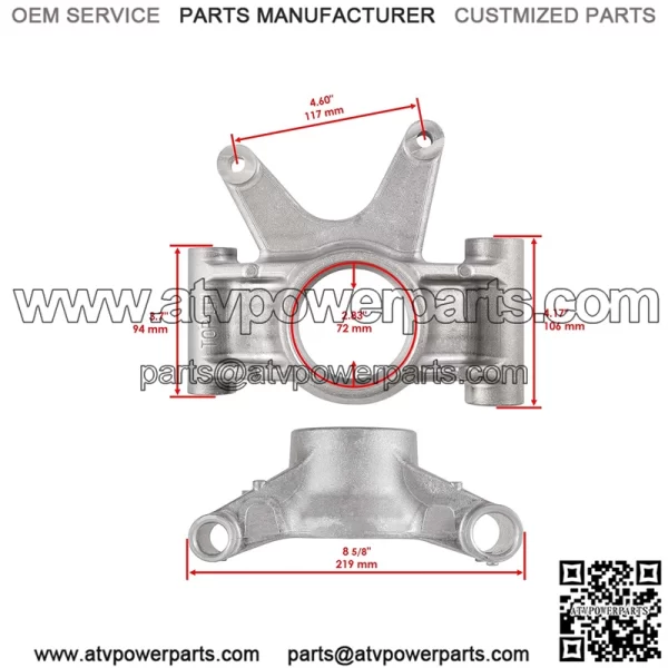 Front left Polaris sportsman scrambler 850 1000 5136689, 5143607 - Image 2