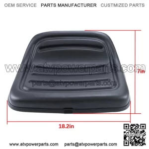 Riding Mower Seat LMS2002 Fits Low Back Lawn Mower & Tractors & Carriages