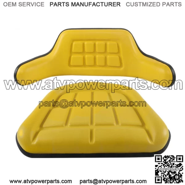2 Piece Yellow Seat Cushion Set For John Deere 2030 2040 2440 2640 2350 2550