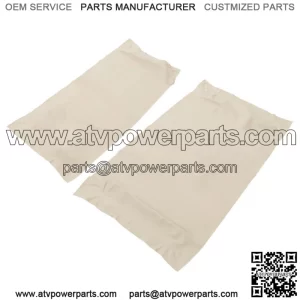 Front Seat Cover For Club Car Precedent Golf Cart - White ColorBottom+Backrest
