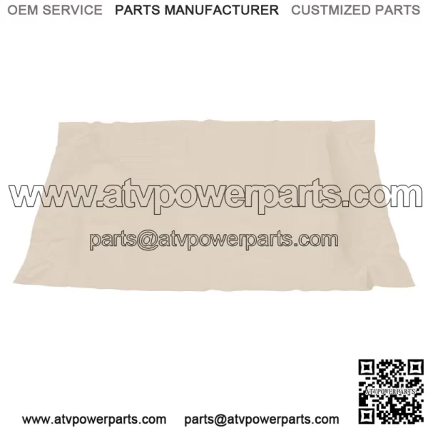 Front Seat Cover For Club Car Precedent Golf Cart - White ColorBottom+Backrest - Image 5