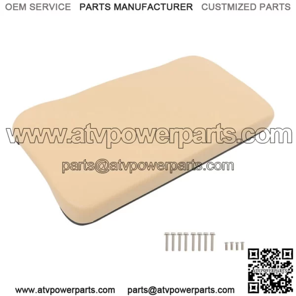 Golf Cart Front Seat Bottom Assembly For Club Car Precedent 2004-Up Replacement - Image 3