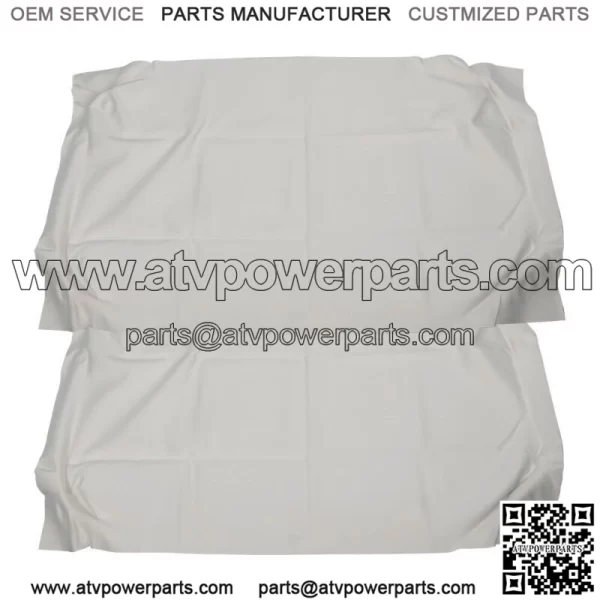Front Seat Cover For Golf Cart Club Car Precedent - Brown ColorBottom&Backrest - Image 3