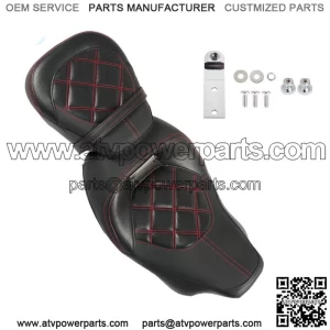 Driver Passenger Pillion Seat For Touring Road Street Glide CVO FLTR 2009-2021