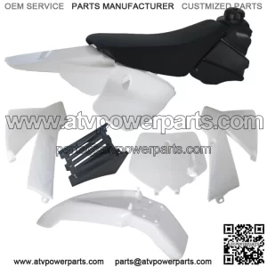 New Plastic Body Fender Tank Seat for 50 Senior Adventure Junior 50cc SX SR JR