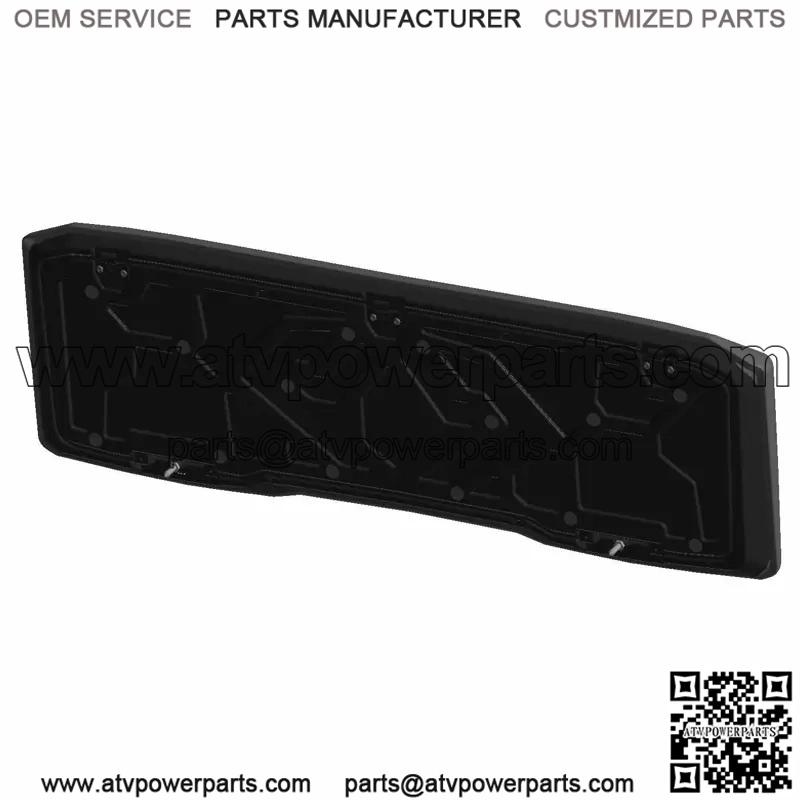 Seat Bottom Base 3 Pass, Gloss Black, Part 2685651-070