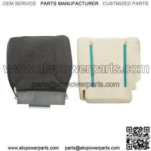 Dark Gray Driver Bottom Seat Cover+Foam Cushion For 2002-05 Dodge Ram 1500 2500