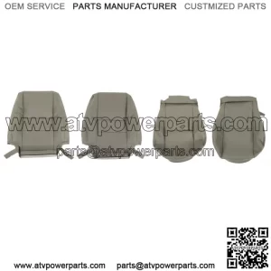 For 2000-2007 Toyota Sequoia Seat Cover Driver & Passenger Bottom & Top Gray