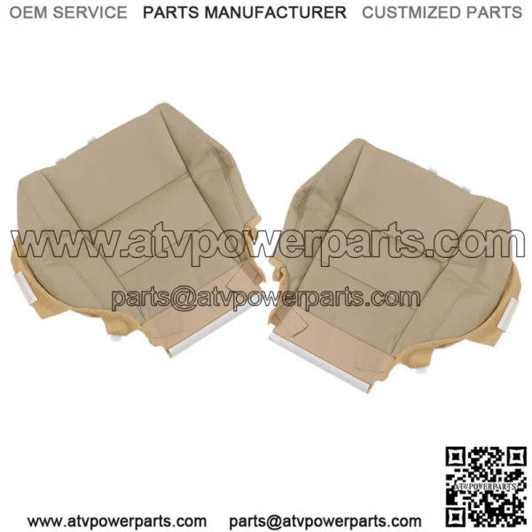 Fit For 2008-2012 Honda Accord Driver & Passenger Bottom Top Leather Seat Cover - Image 5