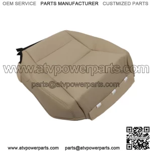 Driver Side Bottom Seat Cover Perforated Leather Tan For 2013-16 17 Honda Accord