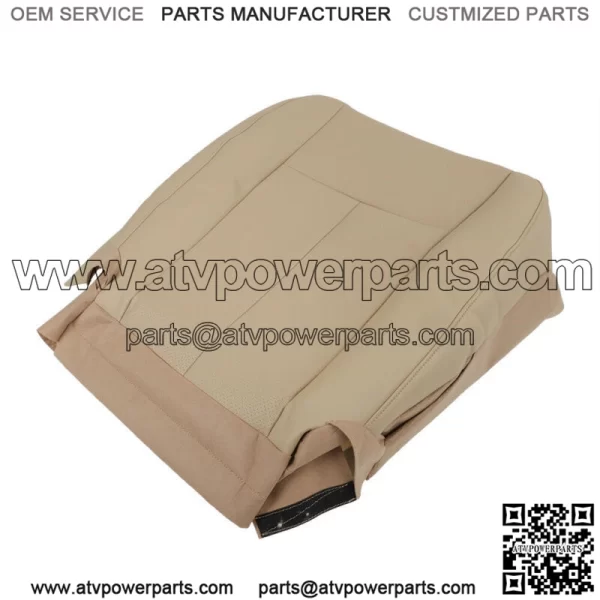 For 07-14 Ford Expedition Driver Bottom Perforated Leather Seat Cover - Image 4