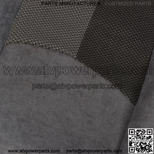 For 03-06 Chevy Silverado LS Z71 Left Driver Bottom Seat Cover Cloth Dark Gray - Image 2