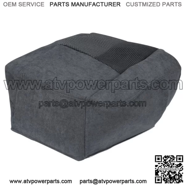 For 03-06 Chevy Silverado LS Z71 Left Driver Bottom Seat Cover Cloth Dark Gray - Image 3