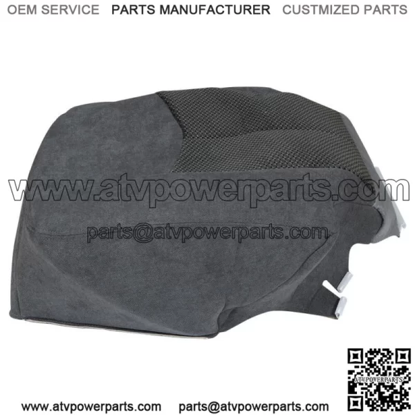 For 03-06 Chevy Silverado LS Z71 Left Driver Bottom Seat Cover Cloth Dark Gray - Image 4