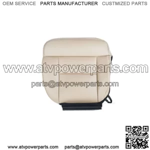 Driver Bottom Side Leatherette Seat Cover Tan For 05-08 Ford F150 Lariat FX4 STX