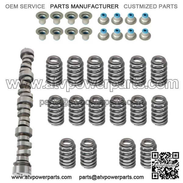 Truck Camshaft Kit For Ls Stage 3  V2 4.8 5.3 6.0 6.2 Spring Seals