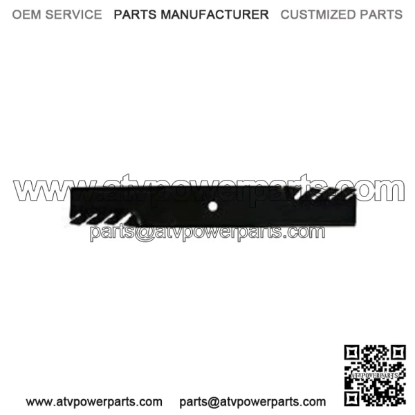 302-717 (3PK) Toothed Hi-Lift Blade 50" Deck Dixie Chopper Toro Ariens