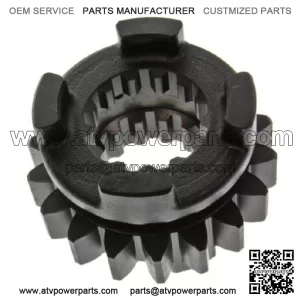 HONDA OEM TRANSMISSION MAINSHAFT THIRD GEAR 18T 2004-2005 TRX450R 23441-HP1-670